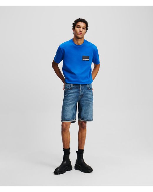 KL Jeans Shorts in Blue für Herren