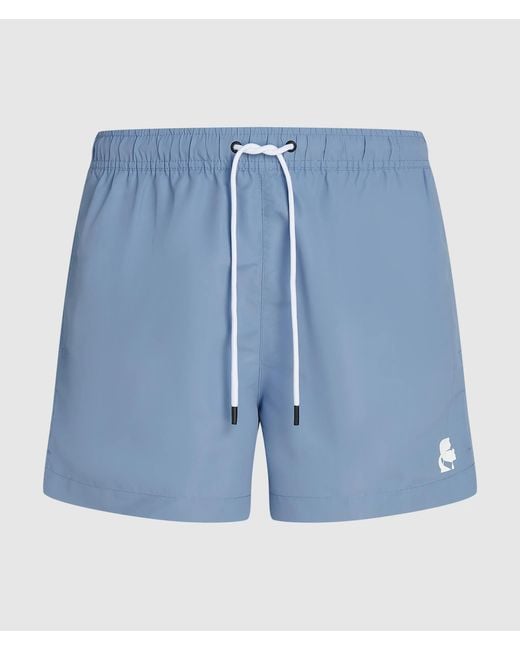Karl Lagerfeld Blue Kameo Boardshorts for men