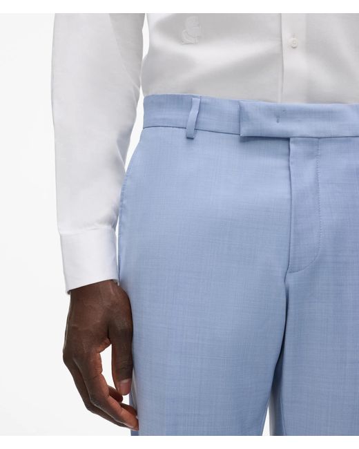 Karl Lagerfeld Blue Modern-Fit Pants for men