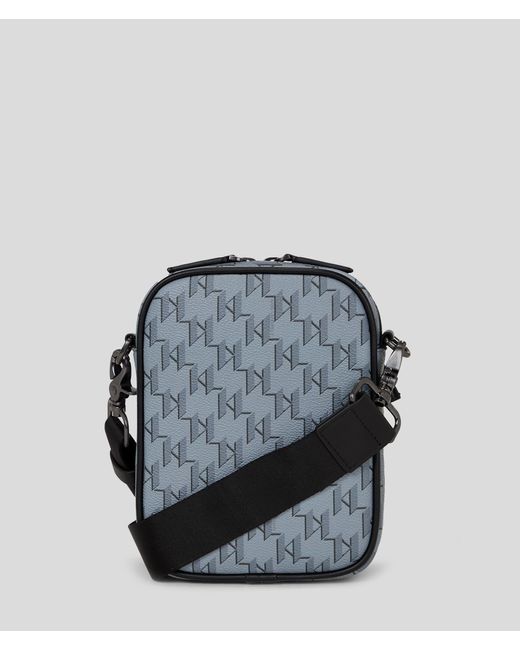 Karl Lagerfeld Black K/monogram Klassik Crossbody Bag for men