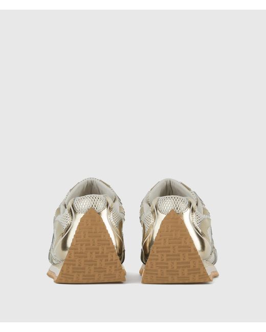 Karl Lagerfeld White Velocette Autograph Overlay Sneakers