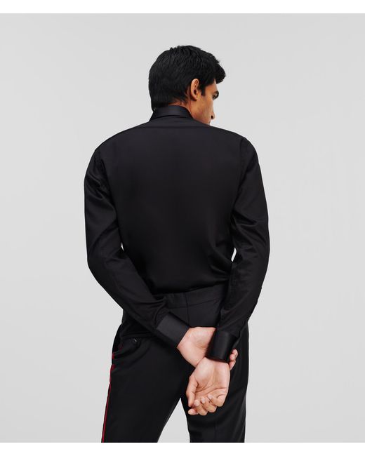 Karl Lagerfeld Black Shirt Modern Fit for men