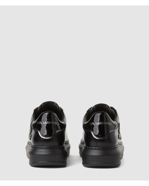 Karl Lagerfeld Black Signature Kapri Sneakers