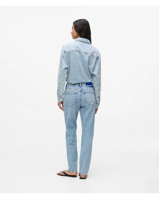 KL Jeans Blue Light Mom Jeans