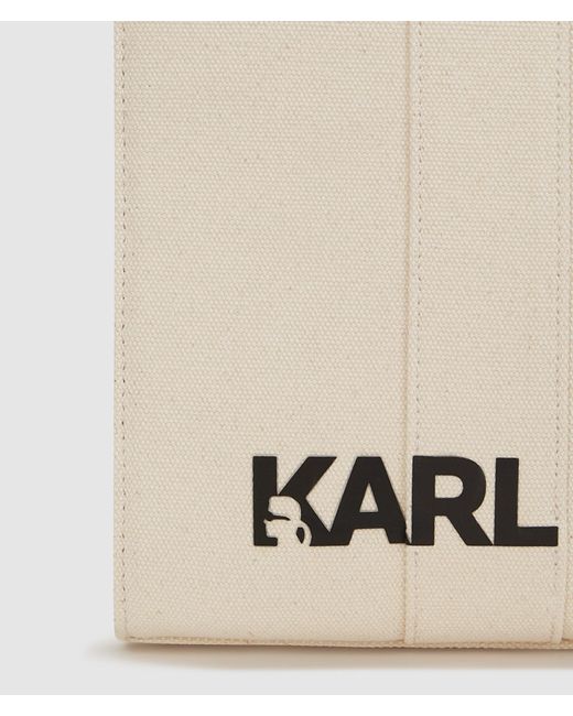 Karl Lagerfeld Natural Ikon Choupette Medium Tote Bag