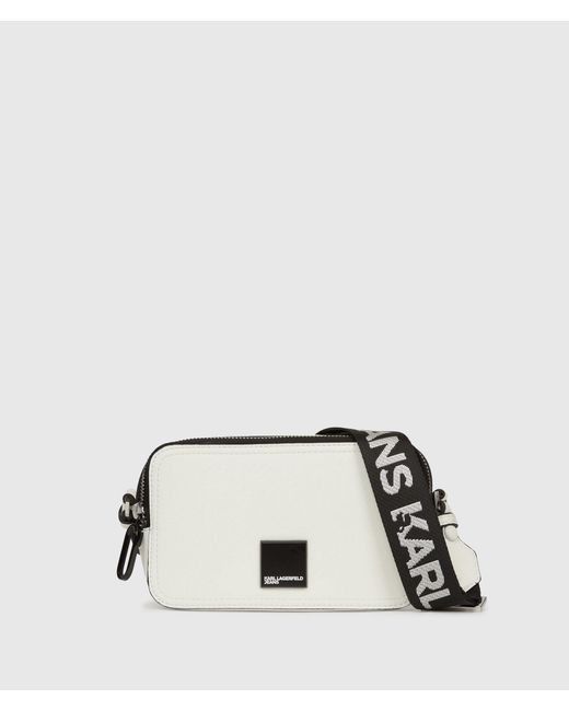 KL Jeans Natural Box Logo Camera Bag