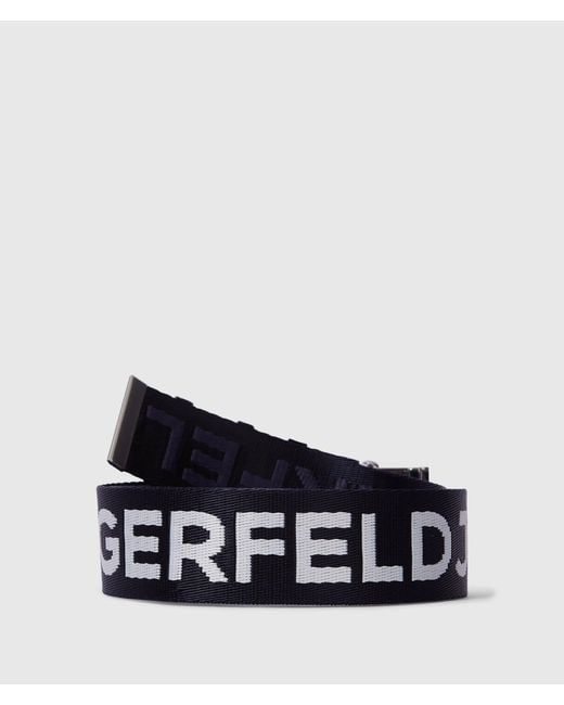 KL Jeans White Reversible Webbing Belt for men