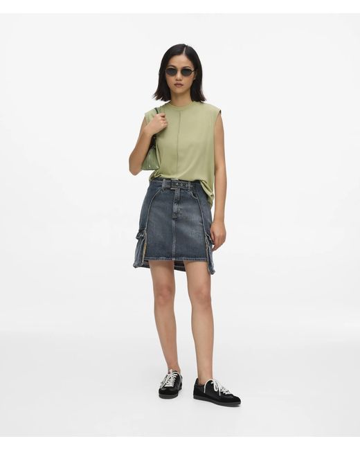 KL Jeans Green Seam Detail Tank Top