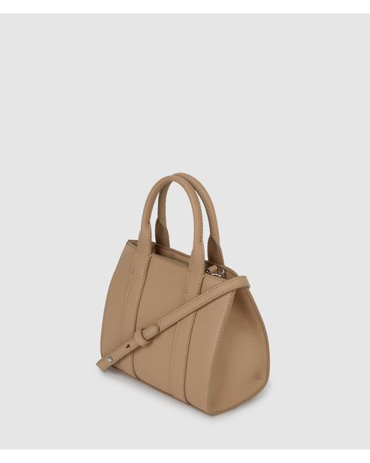 Karl Lagerfeld Natural Rue St-Guillaume Mini Tote Bag