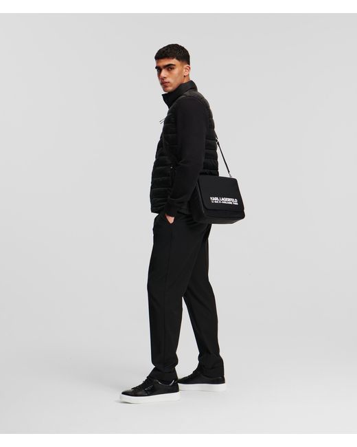 Veste Matelassée Sans Manches Karl Lagerfeld pour homme en coloris Black