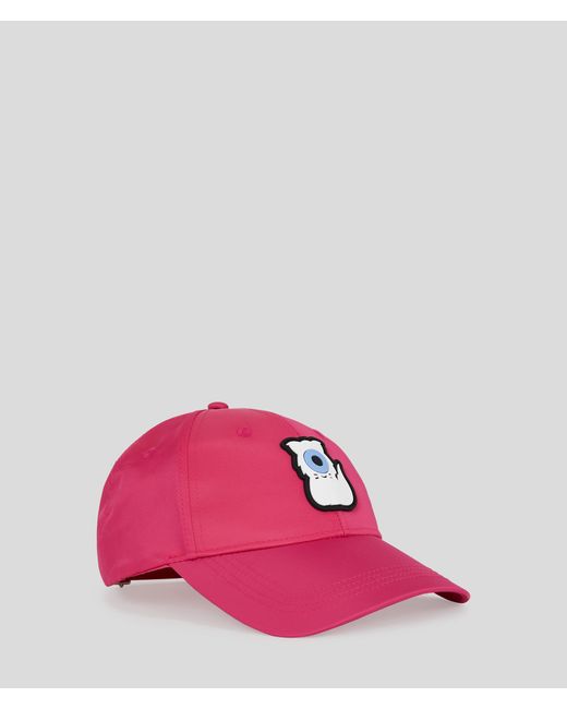 Karl Lagerfeld Pink X Darcel Disappoints Choupette Baseball Cap