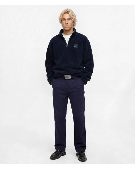 KL Jeans Blue Relaxed Chino Pants for men