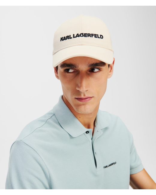 Karl Lagerfeld Natural K/essential Cap for men