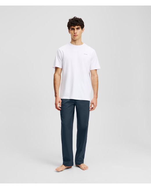 Karl Lagerfeld , Man, Multicoloured, Size: L in White für Herren
