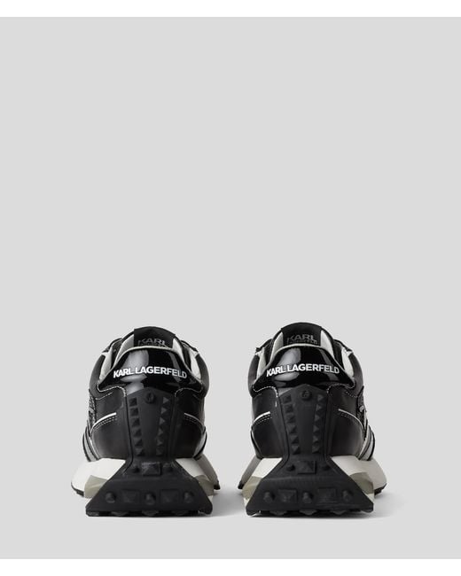 Karl Lagerfeld Black K/ikonik Nft Zone Low Sneakers