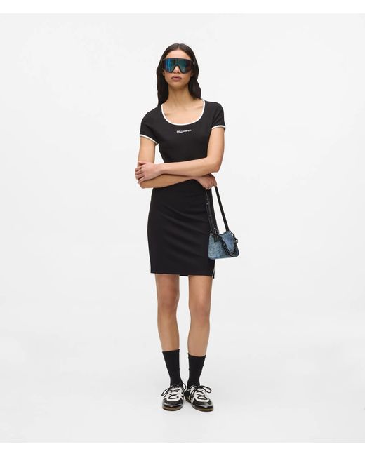 KL Jeans Multicolor Denim Chain Shoulder Bag