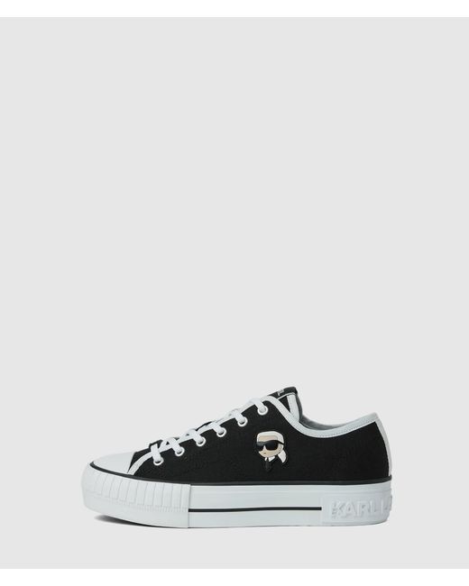 Karl Lagerfeld White Ikon Kampus Max Sneakers