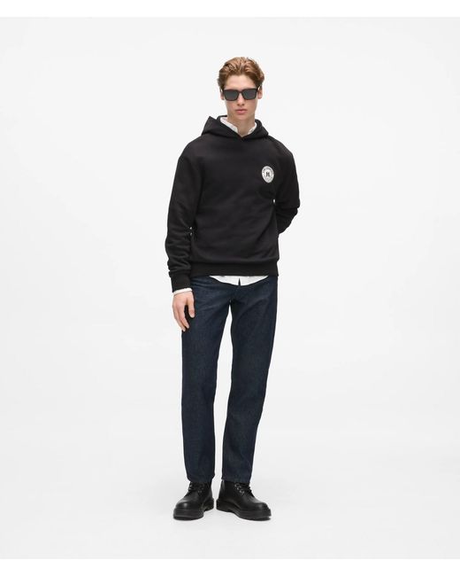 Karl Lagerfeld Black Après Ski Club Hoodie for men