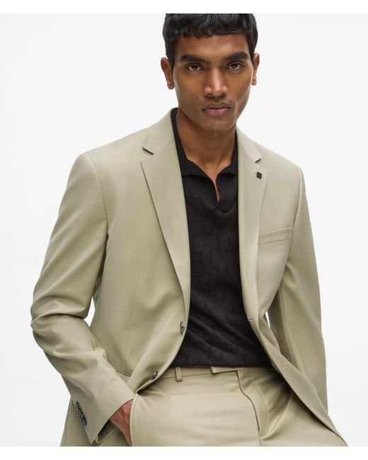 Karl Lagerfeld Natural Slim-Fit Blazer for men