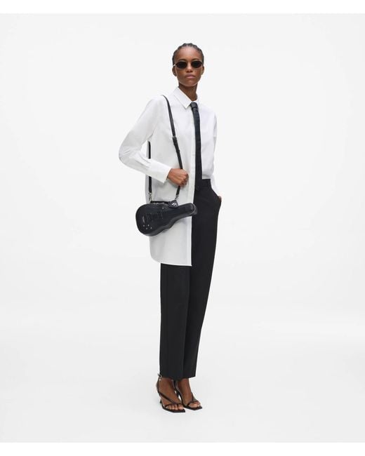 Karl Lagerfeld Black Ikon Guitar Crossbody Bag