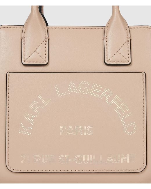 Karl Lagerfeld Natural K/Daily Mini Pocket Tote Bag