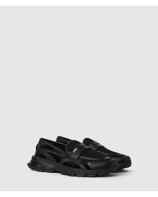 KL Jeans Black Orion Loafers for men