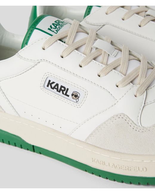 Karl Lagerfeld White Krew Kl Kounter Sneakers for men