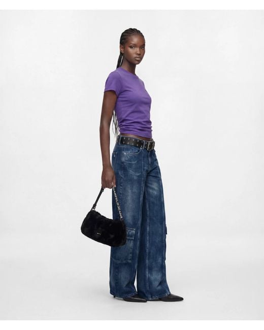 KL Jeans Purple Slim-Fit T-Shirt