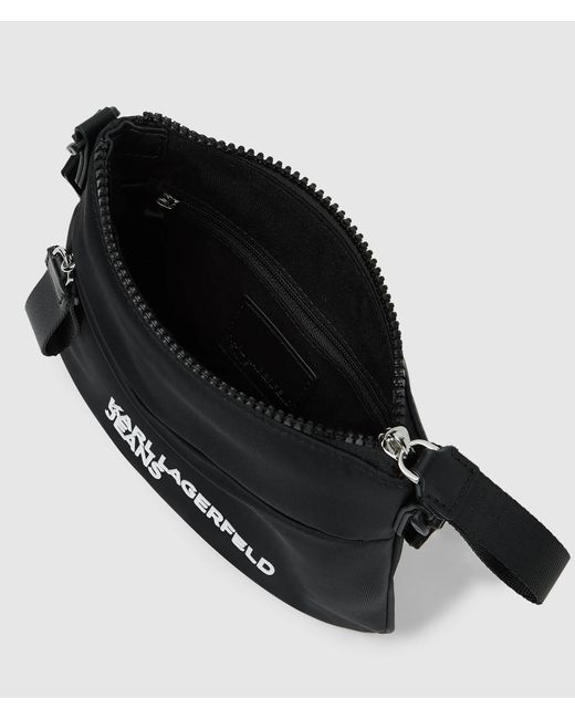 KL Jeans Kleine Umhängetasche Aus Nylon, Herren, Größe in Black für Herren