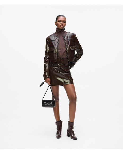 , Woman, Brown, Size: 38 Karl Lagerfeld en coloris Black