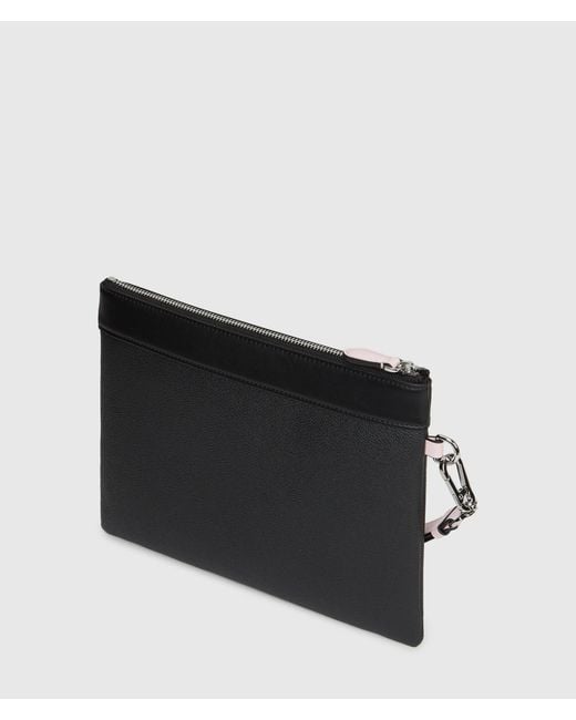 Karl Lagerfeld Black Ikon Choupette Pouch