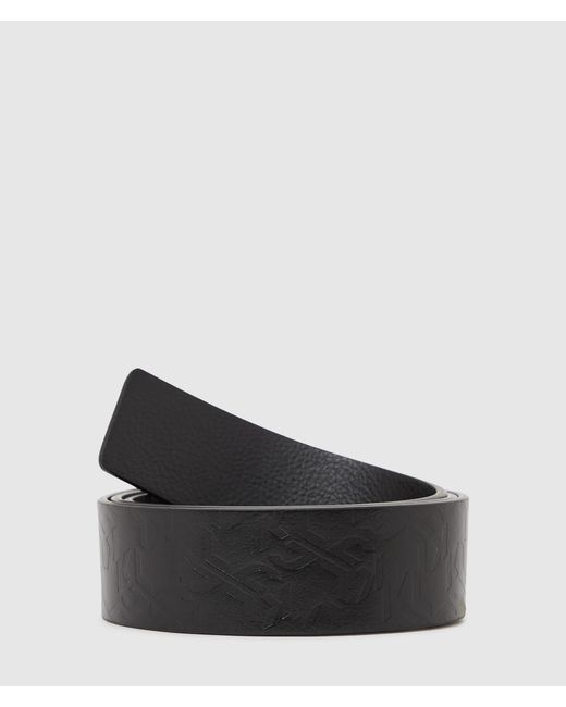 KL Jeans Multicolor Monogram Reversible Belt for men
