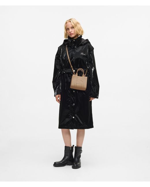 Karl Lagerfeld Natural Rue St-Guillaume Mini Tote Bag