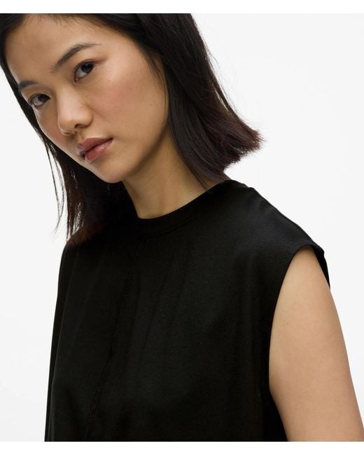 KL Jeans Black Seam Detail Tank Top