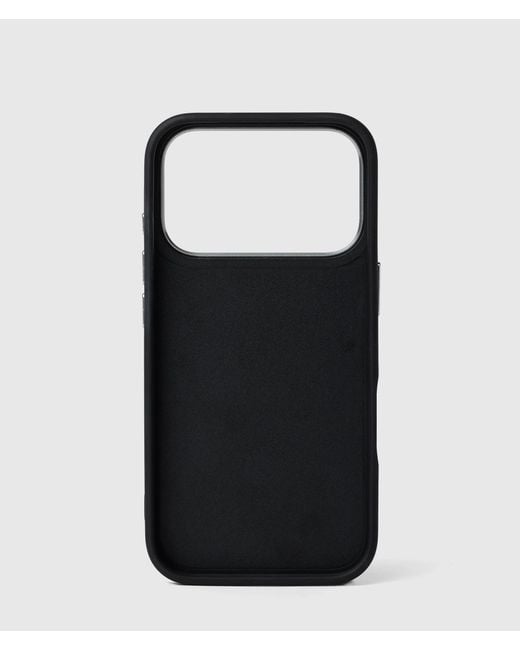 Karl Lagerfeld Black Autograph Rhinestone Iphone 17 Pro Max Case