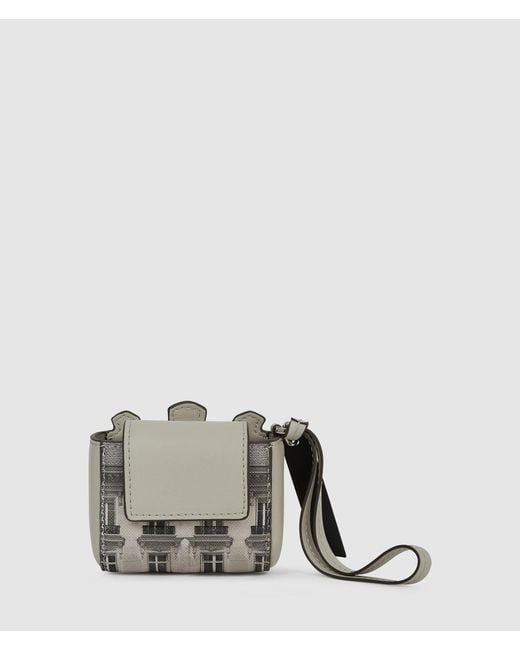 Étui Pour Airpods Exclusif Maison De Karl, Femme, Taille Karl Lagerfeld en coloris Metallic