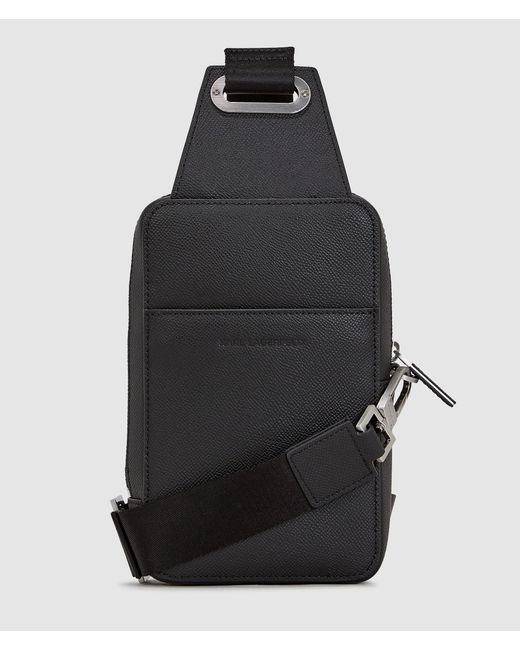 Sac Bandoulière K/Monogram, Homme, Taille Karl Lagerfeld pour homme en coloris Black