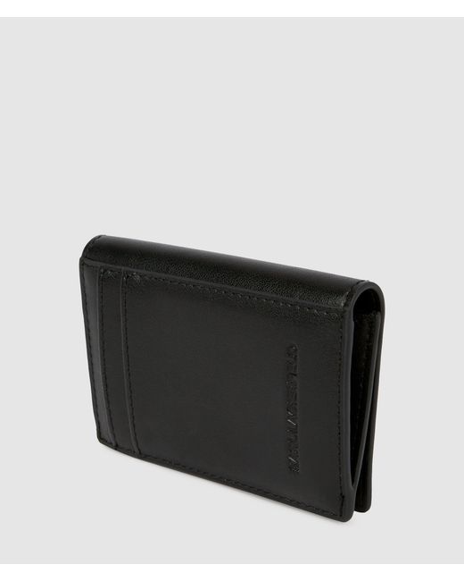 Karl Lagerfeld Black K/Circle Flap Cardholder