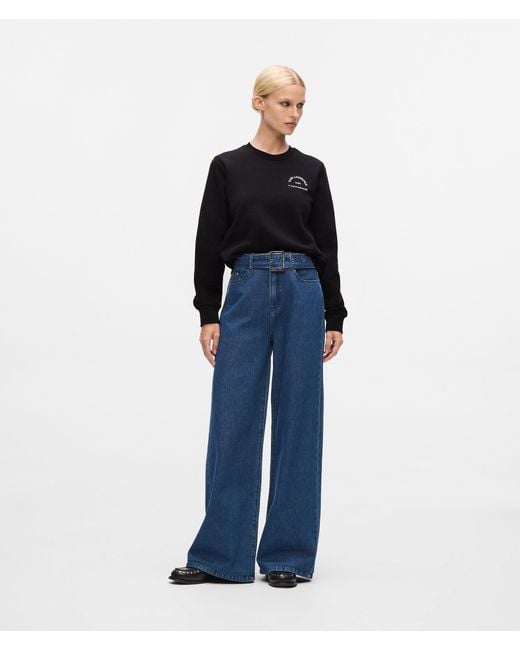 Karl Lagerfeld Black Rue St-Guillaume Sweatshirt
