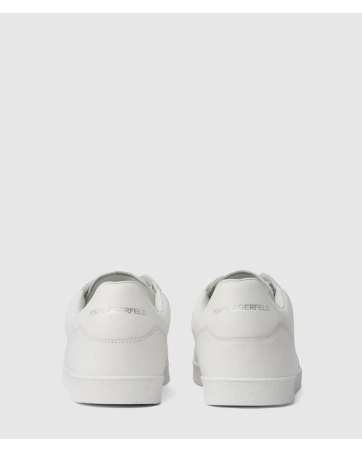 Karl Lagerfeld White Ikon Nft Patch Sneakers for men