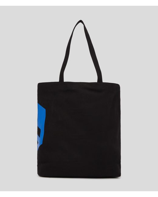 Karl Lagerfeld Black Klj Monogram Canvas Tote Bag for men