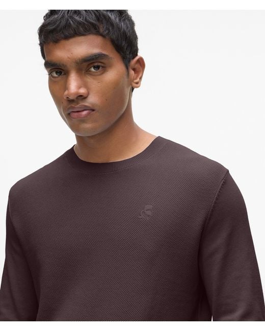 Karl Lagerfeld Red Kameo Crewneck Sweater for men