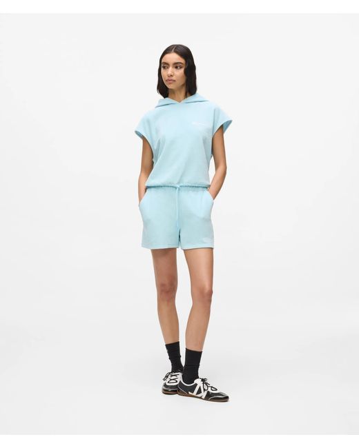 KL Jeans Blue Logo Toweling Shorts