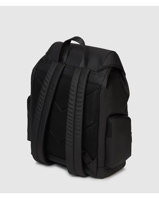 KL Jeans Black Venture Backpack for men