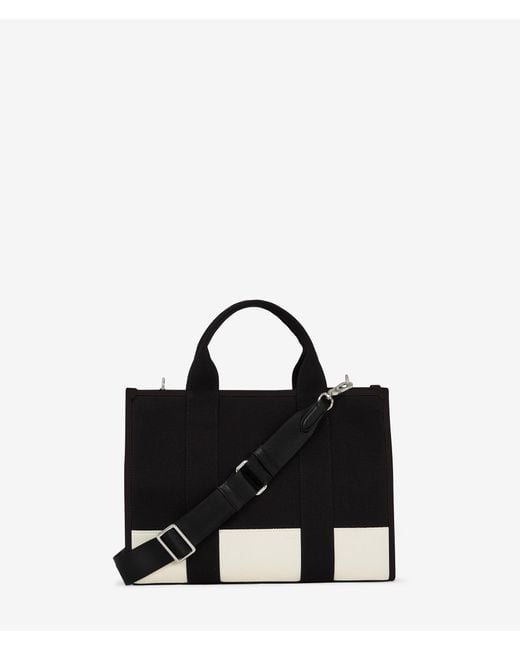 Karl Lagerfeld Black Rue St-guillaume Medium Tote Bag