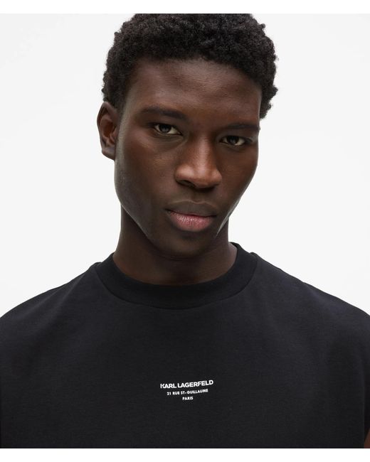 Karl Lagerfeld Black Tank Top for men
