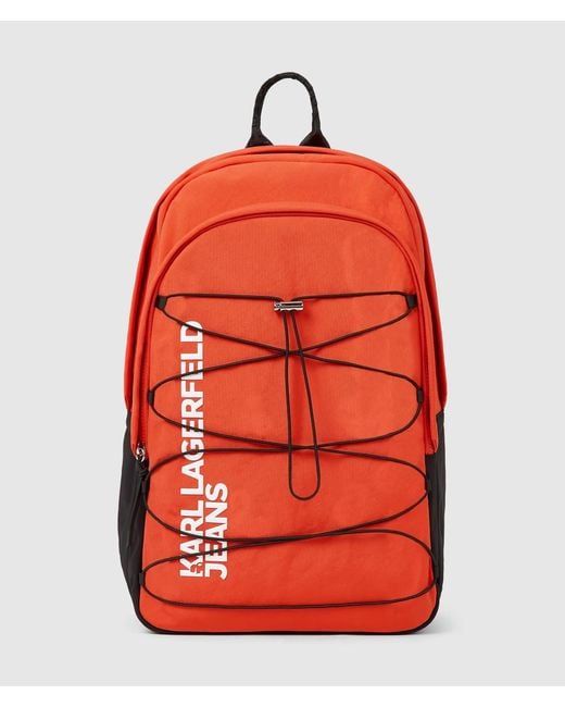 Sac À Dos Style Utilitaire Avec Cordon De Serrage, Homme, Taille KL Jeans pour homme en coloris Red