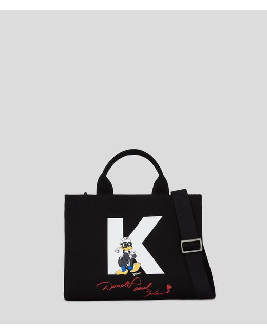 Cabas De Taille Moyenne Disney X Kl Karl Lagerfeld en coloris Black
