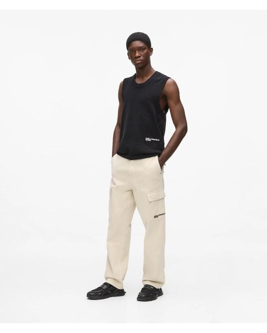 KL Jeans Natural Cargo Pants for men