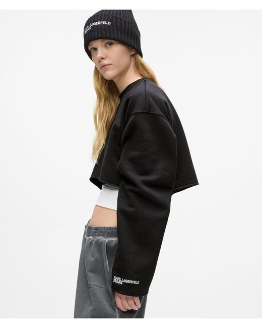 KL Jeans Black Layered Sweatshirt